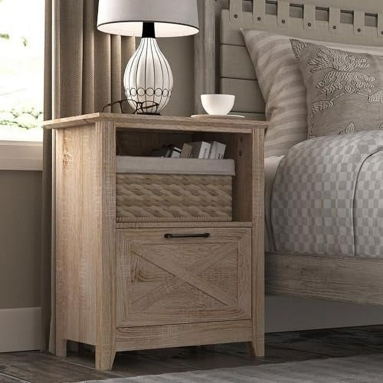 30 tall deals white nightstand