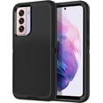 thumbnail image 1 of LAICAIW for Galaxy S21 FE 5G Case Shockproof Rugged Full Body Protection Heavy Duty Dust/Drop Proof 3-Layer Durable Cover Case for Samsung Galaxy S21 FE 5G 2022, Black, 1 of 7