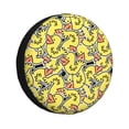 thumbnail image 1 of Fotbe Ducks Funda de Llanta de Repuesto con Estampado, Engrosada, Ajuste Universal para Jeep, Remolque, RV, SUV, Camión-17 inch, 1 of 6