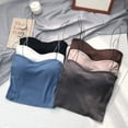 thumbnail image 3 of Camisola corta de verano con pintura al óleo de estilo coreano para mujer, ropa exterior sexy con cinturón y almohadilla para el pecho, sin aros de acero, pequeña y fresca, belleza en la, 3 of 6