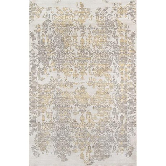 Momeni CYPRECYP-3IVY4060 Cypress Turkish Machine Made Area Rug, Ivory - 4 x 6 ft.