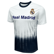Icon Sports Real Madrid White/Navy Polyester Jersey, Adult S-XL