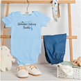 thumbnail image 3 of Grandpa Fishing Buddy Grandchild Cute Romper Boys or Girls Infant Baby Brisco Brands 12M, 3 of 6