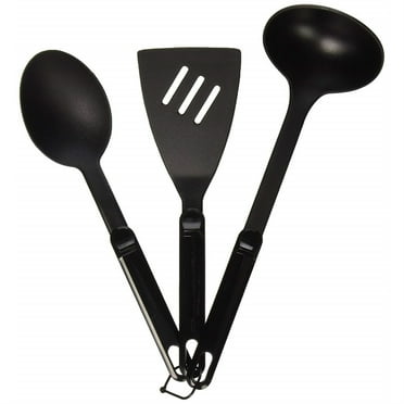 GSI Outdoors Nylon 3-Piece Ring Set Lightweight Chef's Tools Spoon/Spatula/Ladle