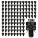 thumbnail image 1 of 100 tornillos y tuercas M6 para gabinetes de red, bahías de servidor de acero de 10" y 19", color negro, 1 of 5