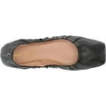 thumbnail image 5 of Circus by Sam Edelman Aubrie Black Elastic Collar Slip On Round Toe Ballet Flats (Black, 7), 5 of 6