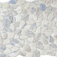 thumbnail image 2 of The Tile Life Huron Rock Blue Matte Glass Mosaic Floor and Wall Tile 4x4 in Sample 1-Piece, 2 of 11