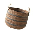 thumbnail image 2 of Cesta de lavandería tejida Macarena baúl de juguetes decorativa multiusos 27 cm x 21 cm, 2 of 8