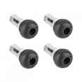 thumbnail image 3 of 4Pcs Aluminum Alloy Rubber Tubless Wheel Tire Tyre Valve Stem Cap Kit, 3 of 5