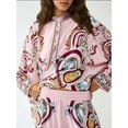 thumbnail image 2 of Printed Shrt & High Waist Wide Leg Two-Piece Set, 2 of 6