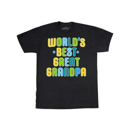 Worlds Best Great Grandpa T-Shirt (Best Think Tanks In The World)
