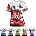 thumbnail image 2 of Personalized Bowling Shirts for Men and Women 3D, Bowling Shirts with Name, Custom Bowling Shirts Gift for Bowling Lover2 (Blue, L), 2 of 8