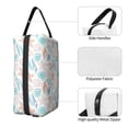 thumbnail image 3 of Goofa Colorful Seashells1 Printed Toiletry Bag with Handle,Large Capacity Travel Makeup Cosmetic Bag for Women, Carry on Airport Airline Compliant Bag, 3 of 9