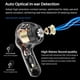 thumbnail image 3 of TOZO NC2 Hybrid Active Noise Cancelling Wireless Earbuds, in-Ear Detection Headphones, IPX6 Waterproof Bluetooth 5.3 Stereo Earphones, Immersive Sound Premium Deep Bass Headset Matte Black, 3 of 5