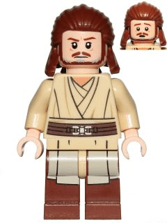 Lego New Star Wars Qui-Gon Jinn Minifigure Figure 