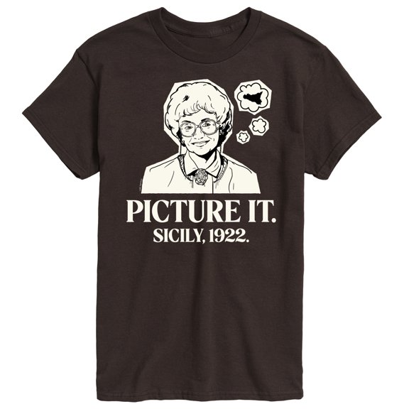 Golden Girls - Picture It Sicily - Men's Short Sleeve Graphic T-Shirt