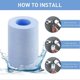 thumbnail image 5 of 10PCS Universal Shower Filter Water Outlet Purifier Kits Replaceable Kitchen Bathroom Shower Household Filter, 5 of 5