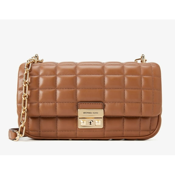 Michael Kors Tribeca Large Convertible Chain Shoulder Bag, Luggage