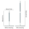 thumbnail image 3 of YFTDEY Adjustable Window Squeegee, 47.2in Long Handle, Rubber Blade, Shower Cleaner, Multi-Purpose Use for Glass, Mirrors, Car Windows, Indoor and Outdoor Cleaning, 3 of 4