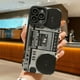 thumbnail image 4 of Funda de teléfono con patrón de radio para iPhone 11 12 13 14 15 16 Pro Max XS XR 7 8 Plus SE 2022, funda de silicona suave mate a prueba de golpes, 4 of 5
