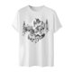 thumbnail image 4 of Camisa Casual de Cuello de la Tripulación de la Impresión de la Selva de Manga Corta Top Ligero de Poliéster para los Hombres, Camiseta de Manga Corta para el Uso Diario de Primavera Verano, 4 of 9