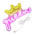 thumbnail image 1 of LED Neon Sign, Neon Lamp USB Powered Crown Queen Decorative  For Party For Bedroom, 1 of 8
