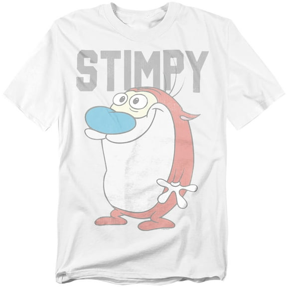 Ren And Stimpy T-Shirt Collegiate Stimpy Unisex Graphic Tee for Men & Women