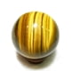 thumbnail image 4 of Piedra preciosa curativa de cristal de cuarzo natural (cristal de cuarzo ojo de tigre amarillo, 2,6 cm), 4 of 5