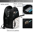 thumbnail image 4 of Fotbe Labrador Retriever Dog Mochila con Estampado y Puerto USB para Hombre y Mujer, Mochila Antirrobo, Mochila de Viaje, Mochila Escolar, Mochila Universitaria, 4 of 7