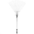 thumbnail image 1 of Wchiuoe Retractable Non-slip Handle Leaf Rake, Garden Rake, For Agriculture Yard, 1 of 8