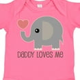 thumbnail image 4 of Inktastic Daddy Loves Me Boys or Girls Baby Bodysuit, 4 of 5
