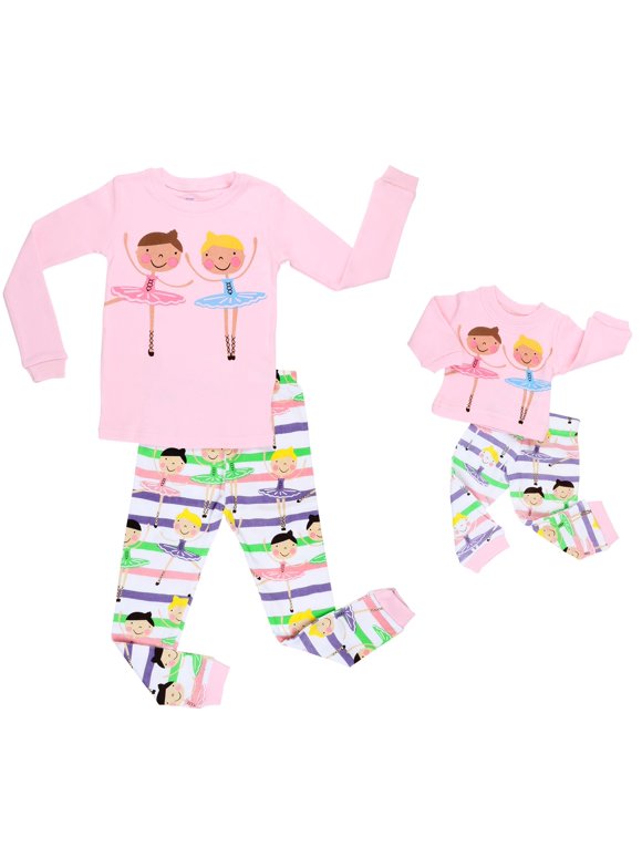 Matching Pajamas for Girl & Doll