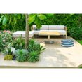 thumbnail image 3 of Boston Outdoor Cabana Stripe Inflatable Pouf Teal 22 X 22, 3 of 3
