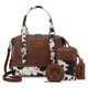 thumbnail image 1 of Set de bolsos Montana West Wrangler Doctor Bag para mujer, 3 piezas, 1 of 6
