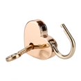 thumbnail image 4 of Candado en forma de corazón de 2 piezas, 1.18 x 1.53 x 0.23 pulgadas Mini cerradura en forma de corazón con llaves Cerraduras de metal de oro rosa pulido en altura para el bolso del equipaje Bolso de Amonsee NO, 4 of 6