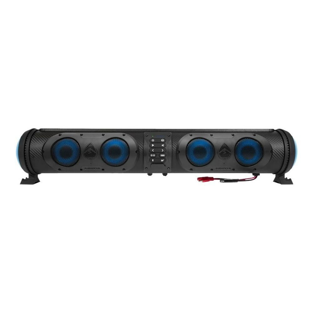 ECOXGEAR SoundExtreme Sound bar for allterrain vehicle (ATV) wireless Bluetooth black