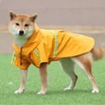 thumbnail image 5 of Fashion S-5XL PU Material Fit All Size Dogs Dog Cape Waterproof Dog Rain Jacket Pet Raincoat Dog Clothes Puppy Apparel BLUE M, 5 of 8