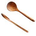 thumbnail image 4 of Electronicheart Wooden Stir Long Spoon Smooth Surface Kitchen Supplies Cooking Utensil Tools Kitchen Gift, Stir Long Spoon, 4 of 7