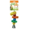 eCOTRITION Play Jungle Jingle Wood Toy, for Small and Medium Birds