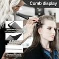 thumbnail image 5 of OPALESQUE 3 Pcs Slick Back Hair Brush Set with Edge Brush, Bristle Brush, Rat Tail Comb, Teasing Brush Set for Smoothing Baby Hair & Flyaways - Black, 5 of 6