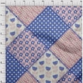 thumbnail image 4 of oneOone Georgette Viscose Medium Blue Fabric Florals Sewing Material Print Fabric By The Yard 42 Inch Wide, 4 of 4
