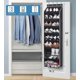 thumbnail image 2 of Over the Door Shoe Rack for Door Sneakers Large Hanging Shoe Organizer for Closet Door Storage Boots, 2 of 4