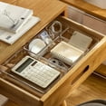 thumbnail image 4 of Transparent Drawer Home Storage Box Cosmetic Organizer Large Bins Case Sundries Multifunction Organizers Closet Office Portable Boxes Type E, 4 of 9