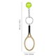 thumbnail image 3 of 24Pcs Mini Tennis Racket Key Chains Realistic Tennis Ball Key Ring Holder Pendant for Gift, 3 of 4