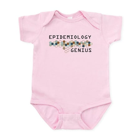 

CafePress - Epidemiology Genius Infant Bodysuit - Baby Light Bodysuit Size Newborn - 24 Months