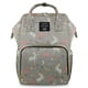 thumbnail image 5 of Mochila para Pañales de Bebé LEQUEEN Unicornio Color Gris, 5 of 12