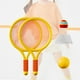 thumbnail image 1 of Juego de Tenis de Bádminton para Niños, Raquetas de Tenis, Juego de Raqueta de Tenis para Niños para Jugadores Principiantes, Niñas, Patio Trasero Int Amarillo, 1 of 8