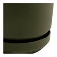 thumbnail image 3 of Maceta Edenika Formec con Plato Contemporánea 10 Pulgadas Gris, 3 of 4
