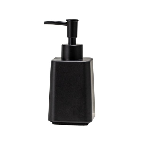 Dispensador de loción de cerámica, dispensador de jabón de manos líquido rellenable for baño y cocina.