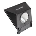 thumbnail image 4 of FEELWORLD FEELWORLD TP2A Universal Teleprompter for DSLR & Smartphone, Compact Live Streaming Tool with Magnetic Phone Clip, 8 Adapter Rings, and Remote Control (Battery Not Included), 4 of 6